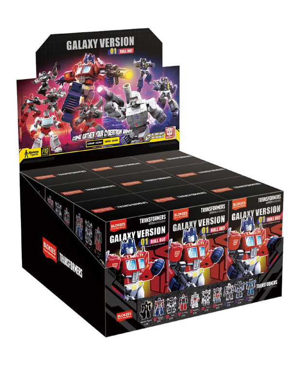 Transformers- Galaxy Version Wave 1 PDQ - English Edition