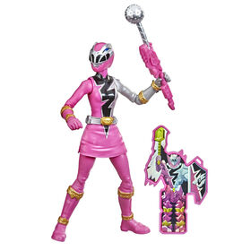 Power Rangers Dino Fury, figurine articul&eacute;e Ranger rose