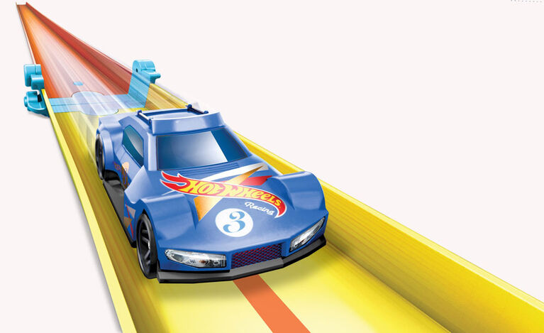 Coffret de piste repliable Track Builder Hot Wheels, sections de piste variées