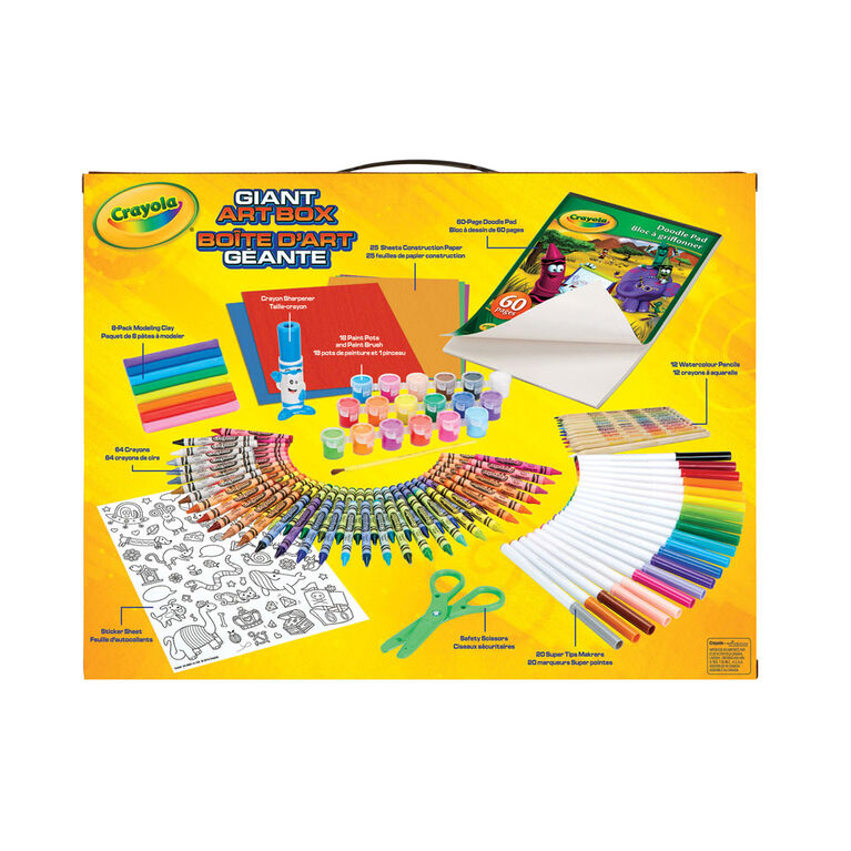 Boîte d'art géante Crayola