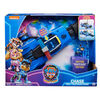 PAW Patrol: The Mighty Movie, Chase's Mighty Transforming Cruiser with Mighty Pups Action Figure, Lights and Sounds