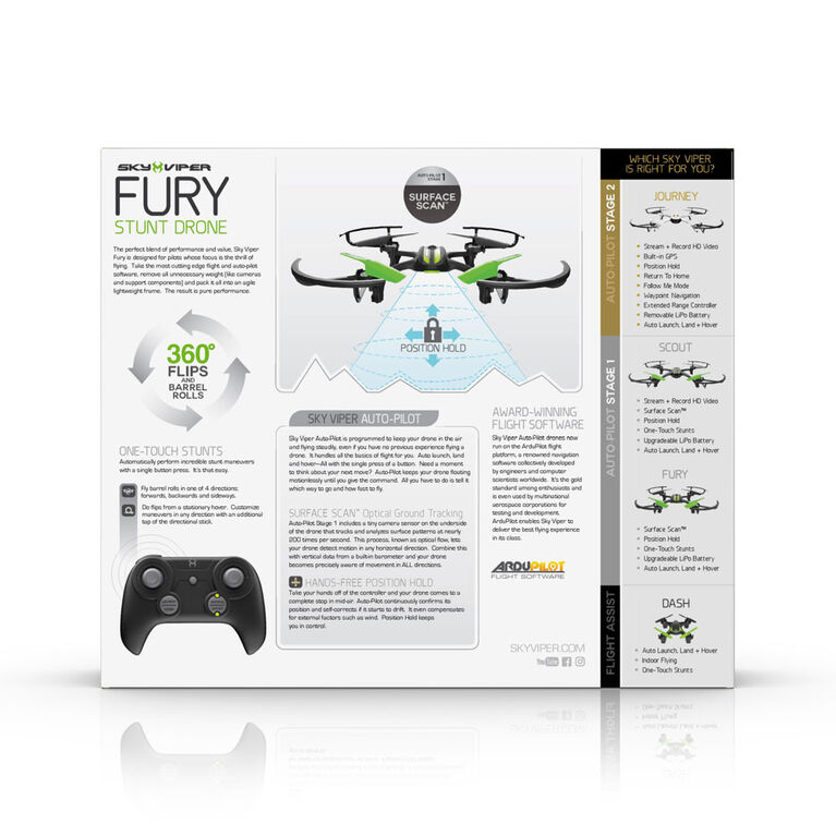 Sky Viper Fury Stunt Drone