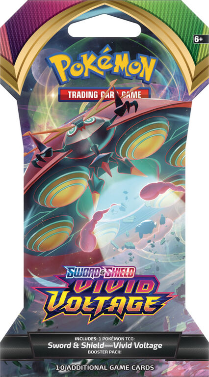 Booster et protège-cartes Pokémon - Épée et Bouclier, Voltage Éclatant - Édition anglaise