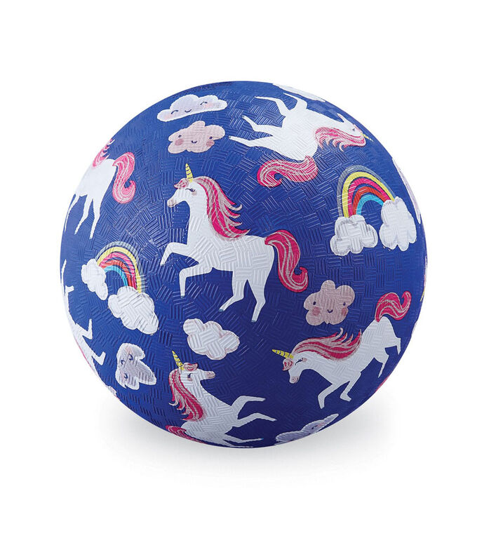 7 Inch Unicorn Playground Ball Purple