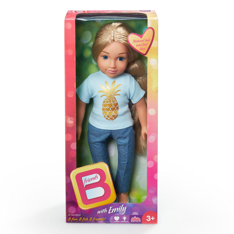 Poupée B Friends de 45,7 cm (18 po) - Emily. - Notre exclusivité