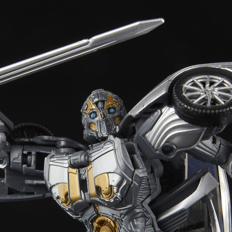 Transformers Studio Series 39, figurine Cogman du film Transformers: Le dernier chevalier, classe de luxe.