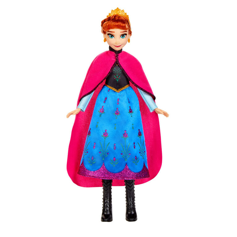 Disney La Reine des neiges, poupée mannequin Tenues d'Anna avec 3 robes