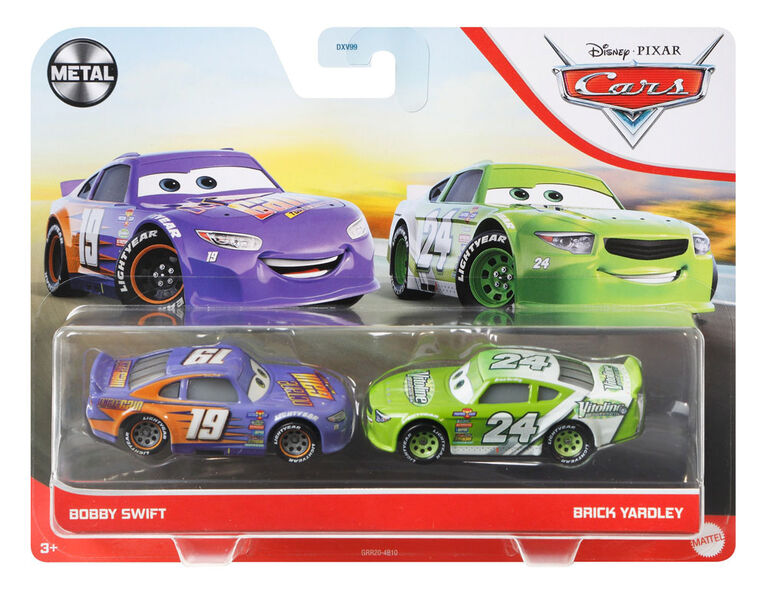 Disney Pixar Cars Bobby Swift & Brick Yardley 2-Pack