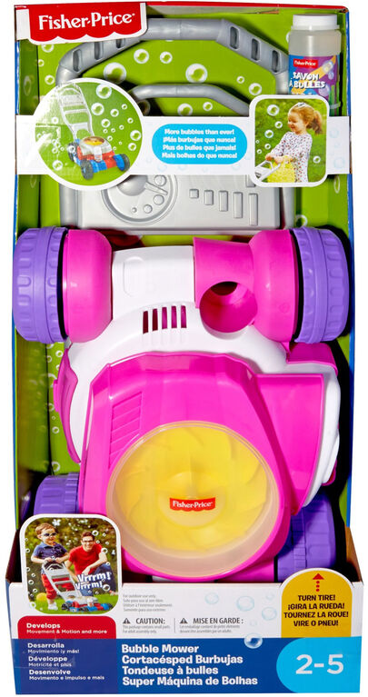 Fisher-Price Bubble Mower - Pink