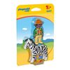 Playmobil 1.2.3. - Ranger with Zebra