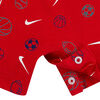 Combinaision Imprimer Nike - Rouge