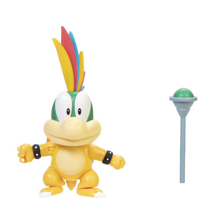Nintendo 4" Figure: Lemmy Koopa with Wand