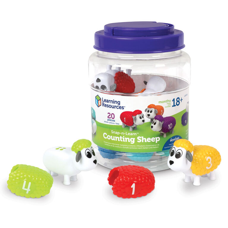 Learning Resources - Ensemble Snap 'n' Learn Counting Sheep