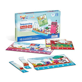 Numberblocks Sequencing Puzzle Set - English Edition