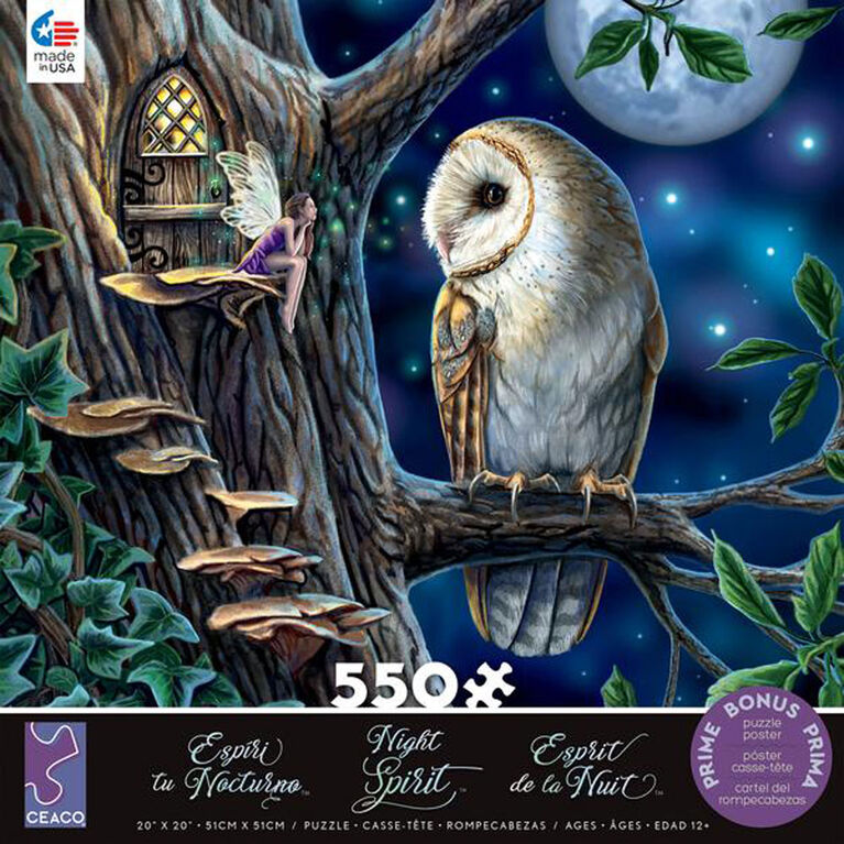 Ceaco Night Spirit 550 Piece Puzzle Fairy Tales