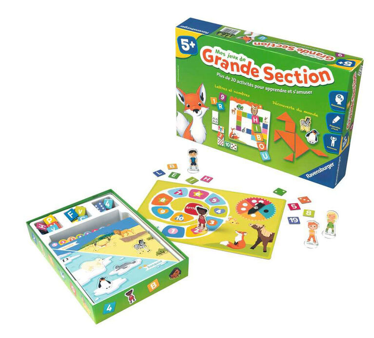 Ravensburger: My Big Section Games - French Edition