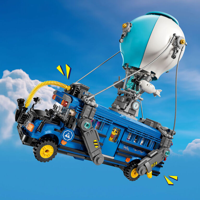 LEGO Fortnite Battle Bus - Collectible Fortnite Toy for Kids /W 9 Minifigures from Video Game - 77073