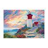 Puzzles Sure-Lox - Collection Galerie d'Art - Phare au coucher du soleil