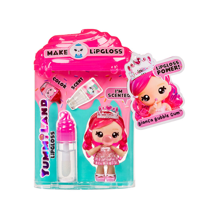 Yummiland Lipgloss Doll - Bianca Bubblegum