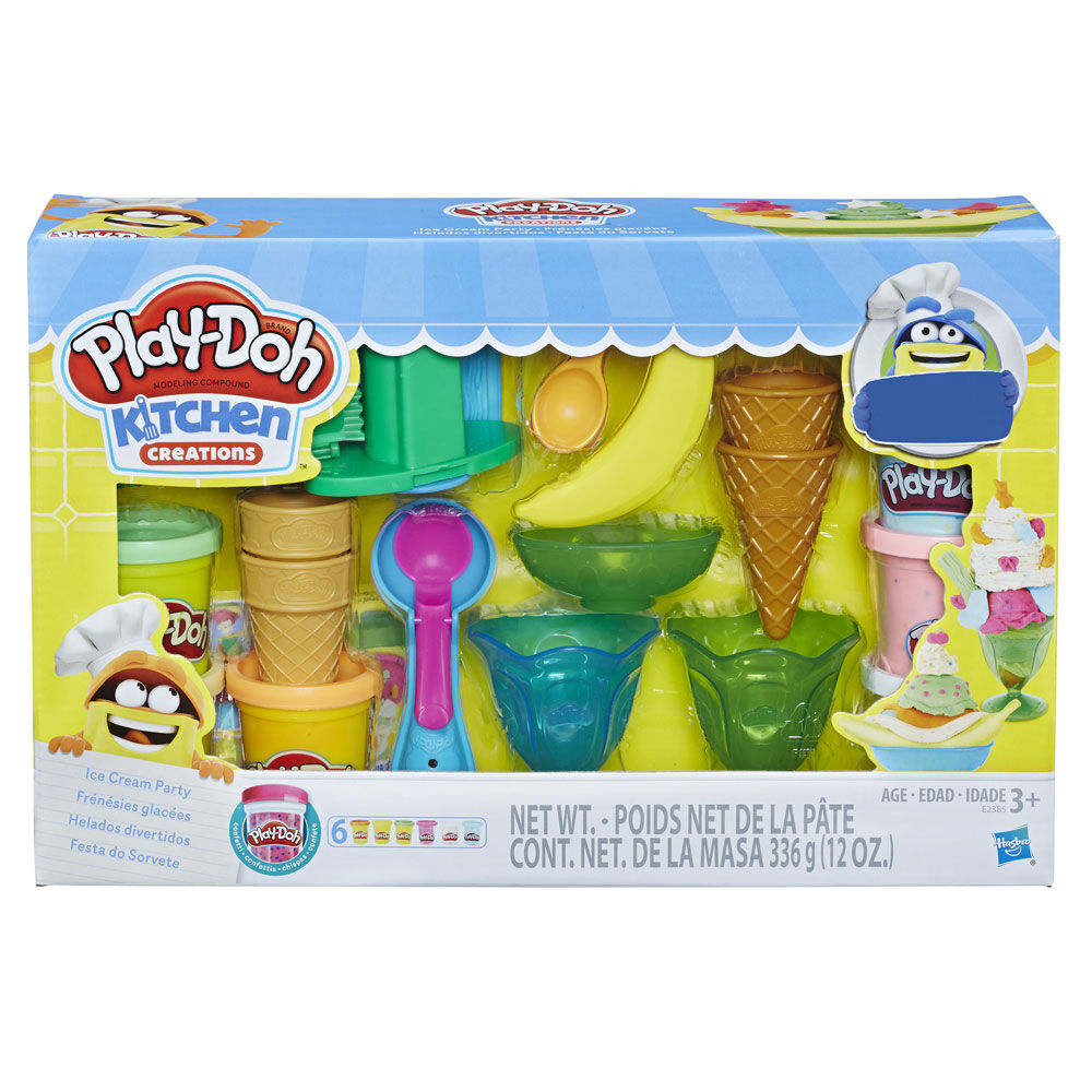 play doh ice cream sundae cart