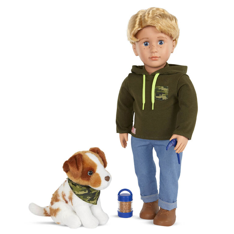 Our Generation - Doll w/ Pet Dog, Elliot & Australian Shepherd