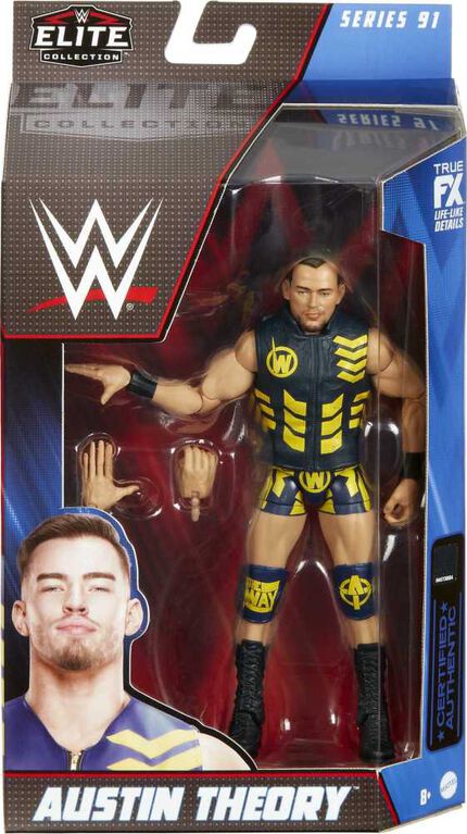 WWE - Collection Elite - Figurine articulée - Austin Theory