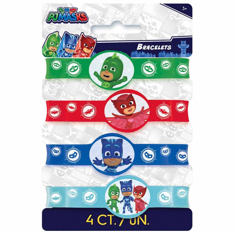 PJ Masks Stretchy Bracelets, 4 pieces