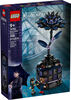 LEGO Mercredi Le Dahlia Noir, Décoration de Chambre ou Fausse Plante pour Enfants 76784