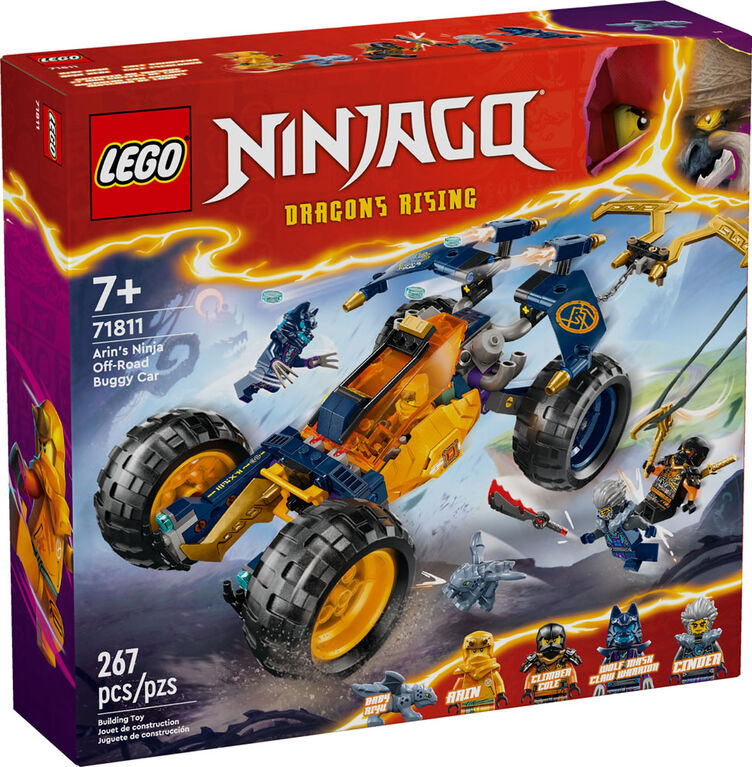 LEGO NINJAGO Arin's Ninja Off-Road Buggy Car Toy 71811