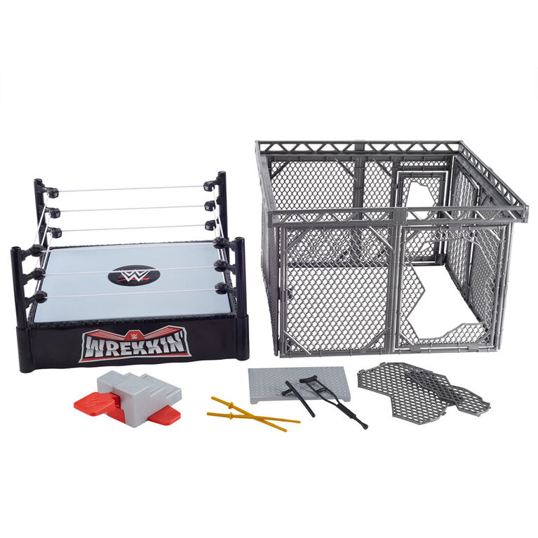WWE Wrekkin' Collision Cage Playset