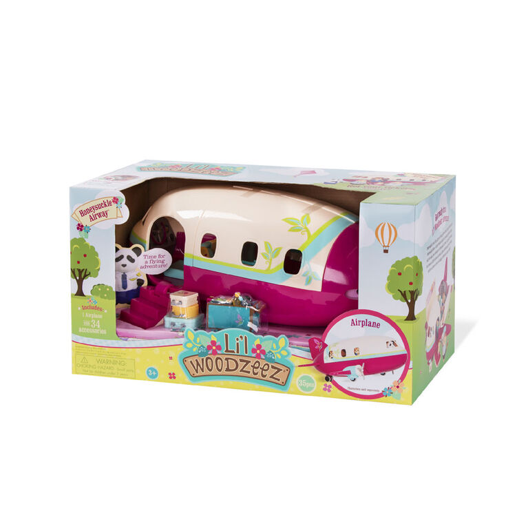 Li'l Woodzeez, Honeysuckle Airway Airplane with Accessories