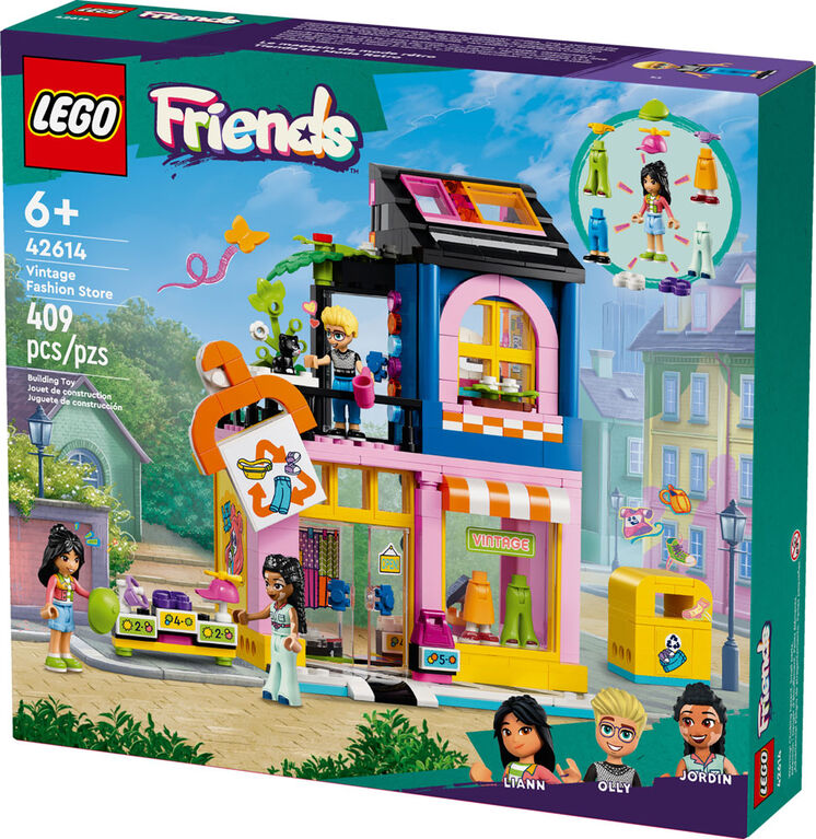 Jouet de magasin LEGO Friends Le magasin de mode rétro 42614