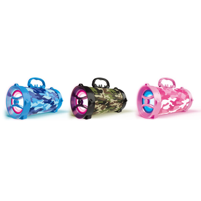 Art+Sound Portable Boombox Blue Camo - English Edition