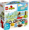 LEGO DUPLO Town La maison familiale sur roues 10986; Jeu de construction (31 pièces)