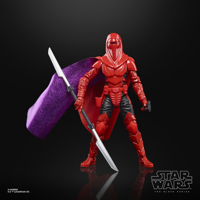 Star Wars The Black Series, figurine Carnor Jax de 15 cm, 50e  anniversaire Lucasfilm, Star Wars: Crimson Empire, pour enfants, dès 4 ans