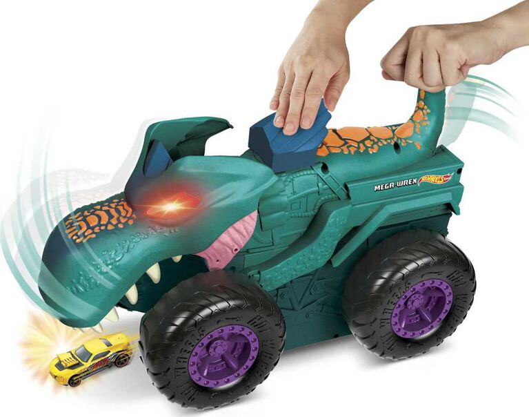 Hot Wheels Monster Trucks Car Chompin' Mega-Wrex Vehicle