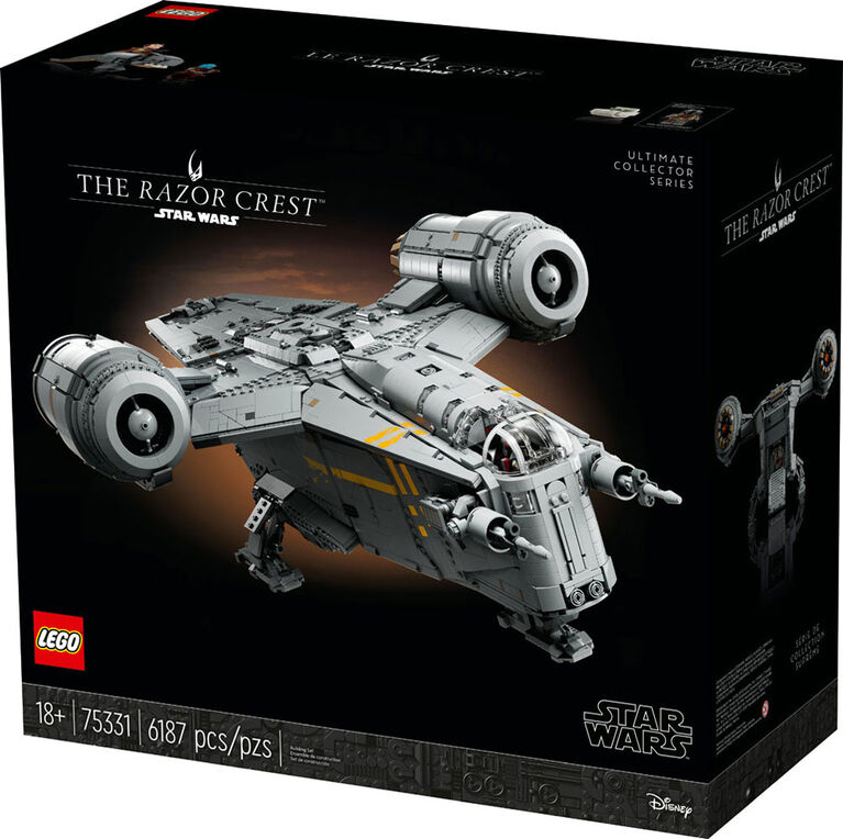 LEGO Star Wars The Razor Crest 75331 Building Kit (6,186 Pieces)