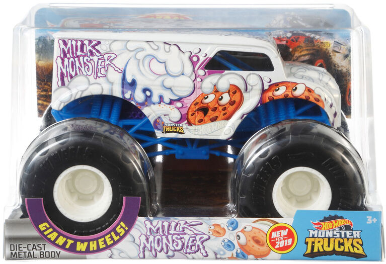 Hot Wheels Monster Trucks Milk Monster Vehicle - English Edition