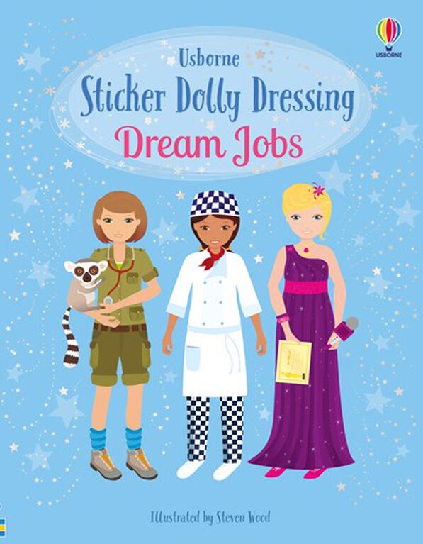 Sticker Dolly Dressing: Dream Jobs - English Edition