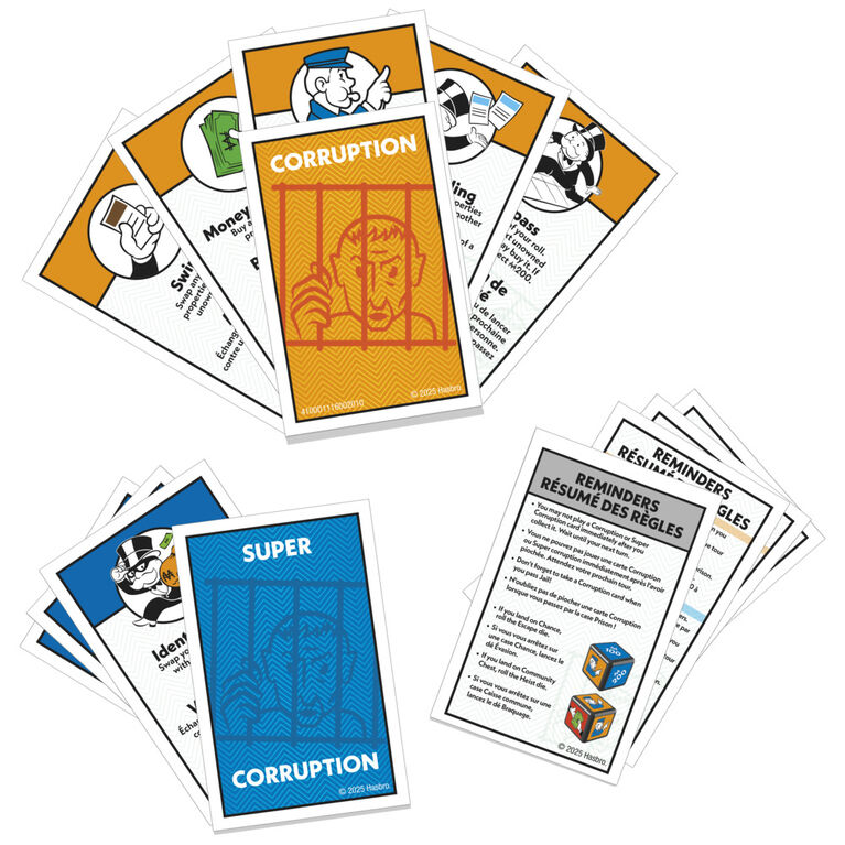 Monopoly Go to Jail EXPANSION (Classic Monopoly Game Required to Play)