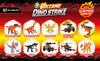 5 SURPRISE Dino Strike Volcano Series 4 Mystery Collectible Capsule by ZURU