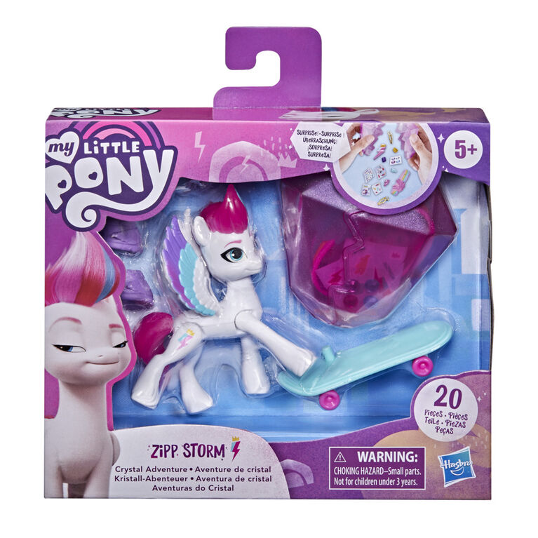 My Little Pony: A New Generation Movie Crystal Adventure Zipp Storm -  White Pony