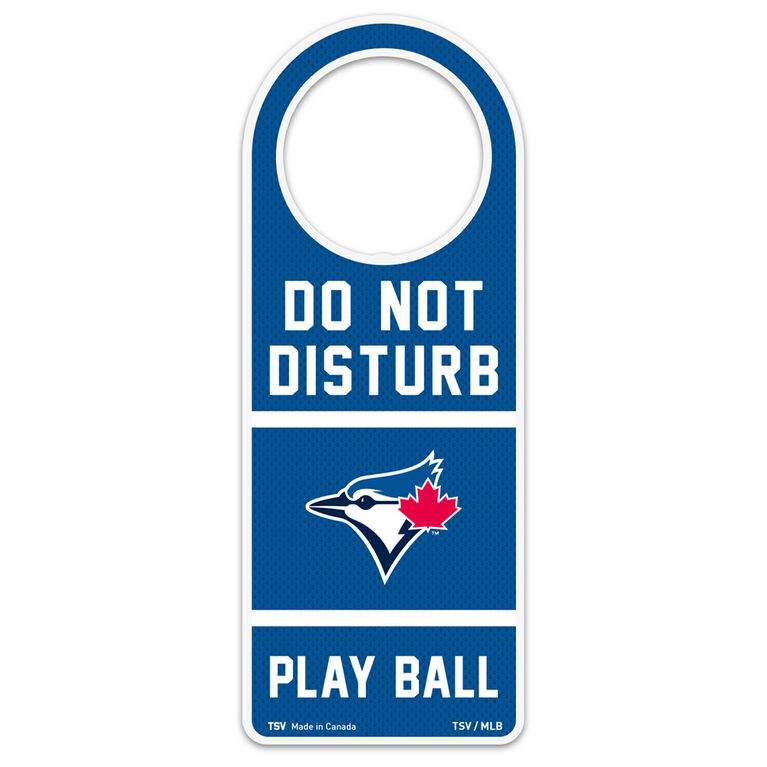 MLB Toronto Blue Jays door hanger