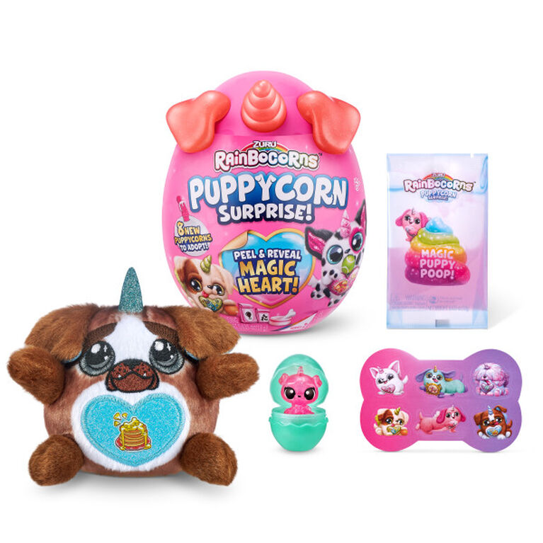 Zuru Sparkle Heart Surprise Series 4 Puppycorn Surprise (le style peut varier)