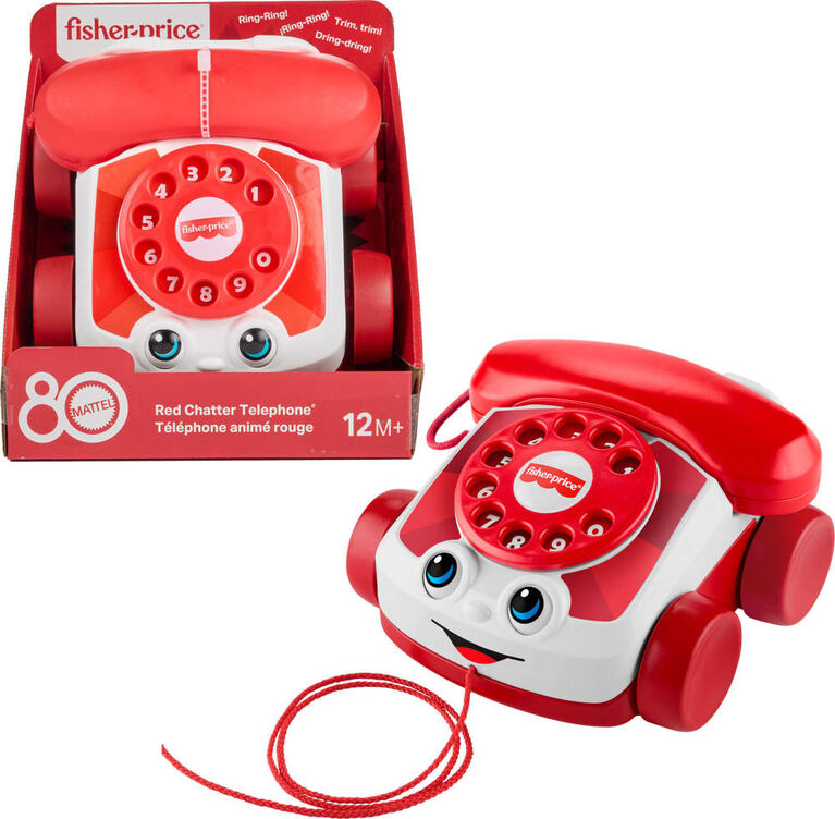 Fisher-Price Red Chatter Telephone