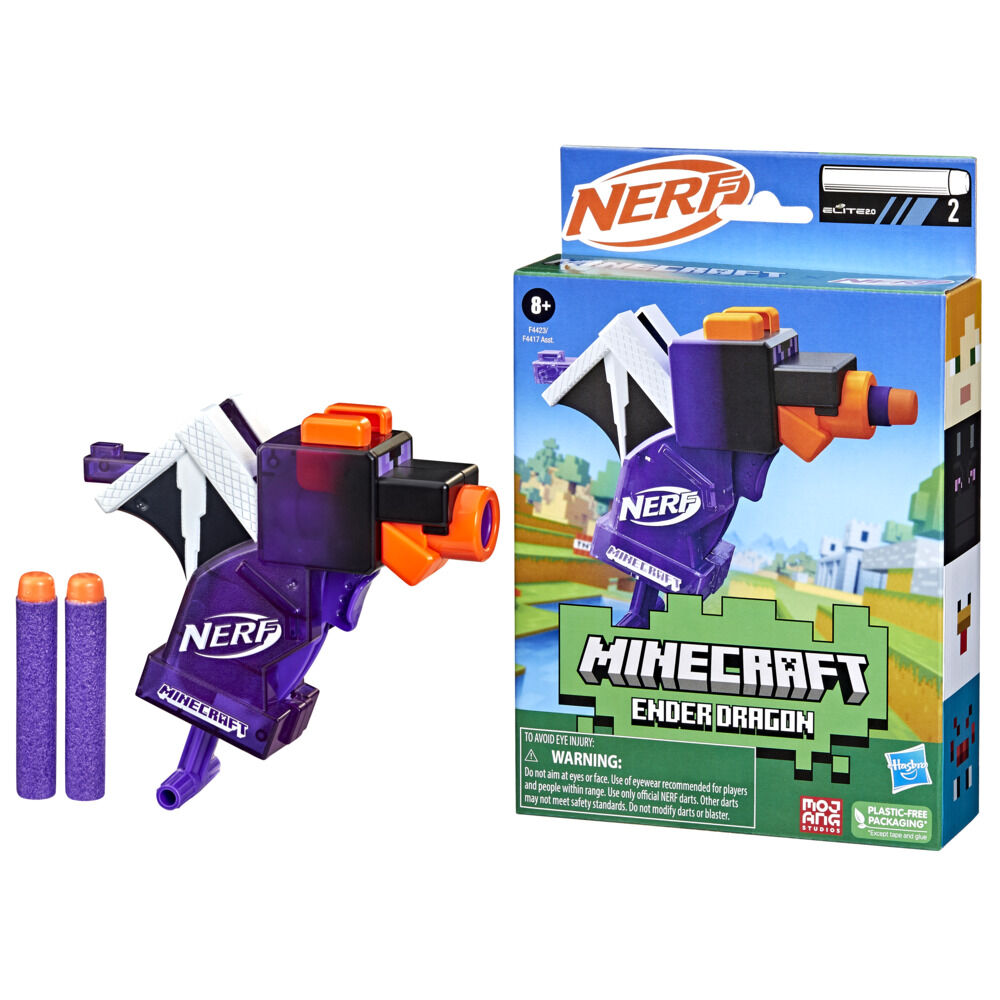 Nerf MicroShots Minecraft Ender Dragon