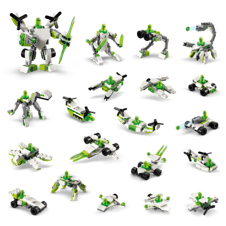 LEGO DREAMZzz Z-Blob's Robot and Vehicle Adventures Mech Toy Building Kit - 19 Rebuild Options - 71487