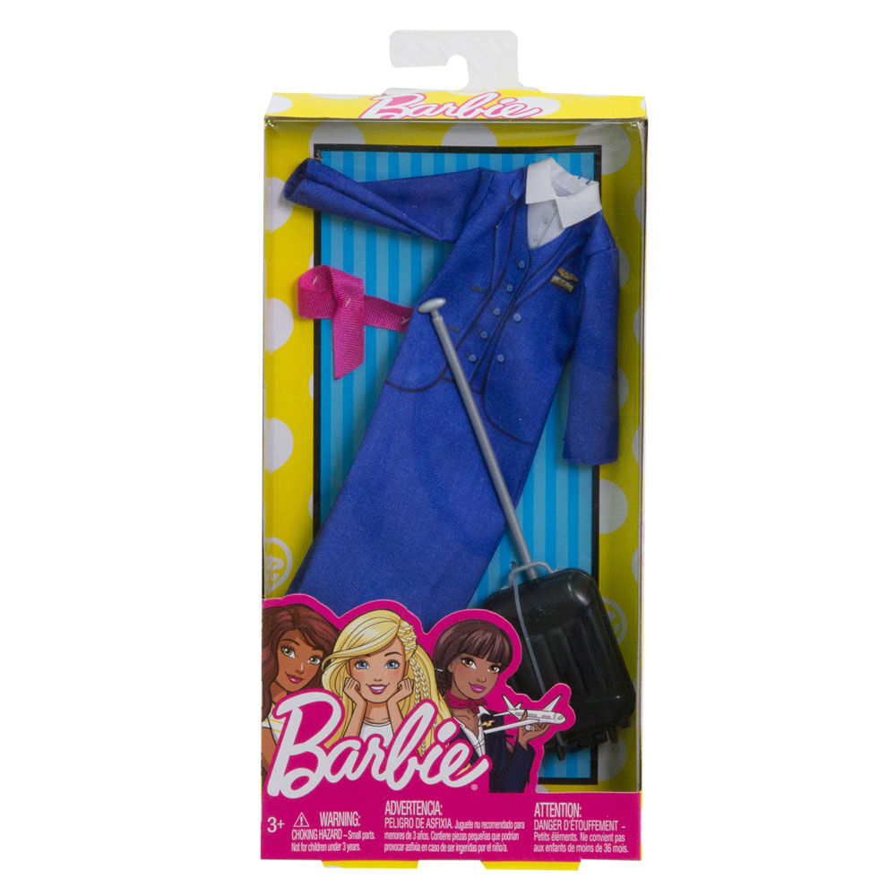 Barbie Career Flight Attendant Fashion Pack