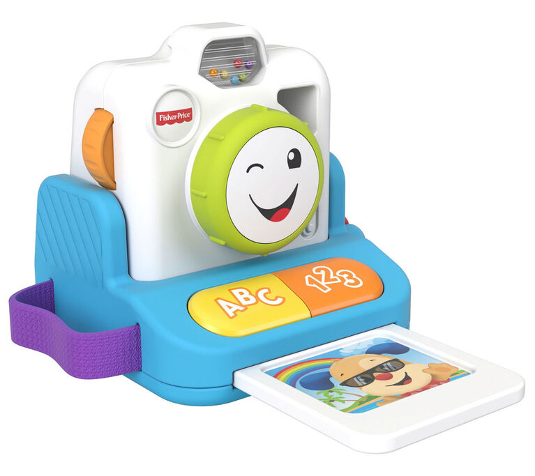 Fisher-Price Laugh & Learn Click & Learn Instant Camera - Bilingual Edition