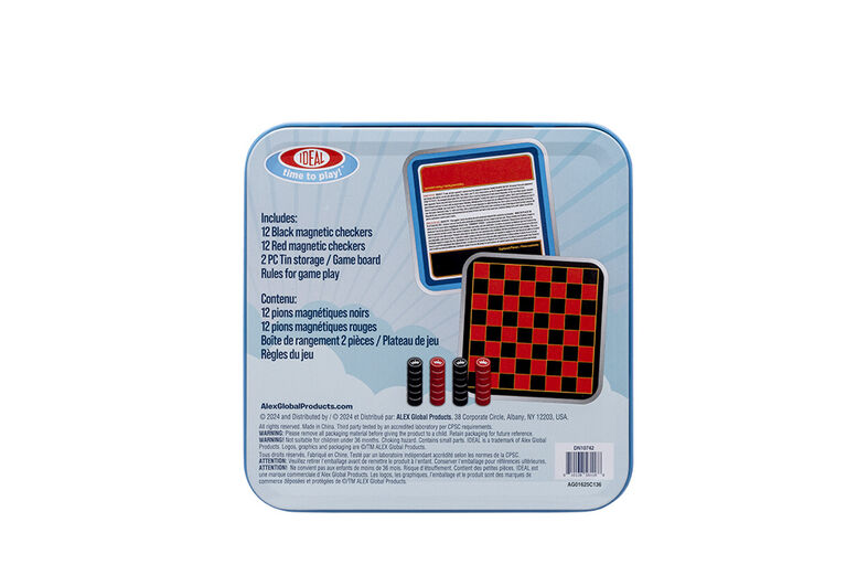 Ideal Novelty - Magnetic Games Checkers